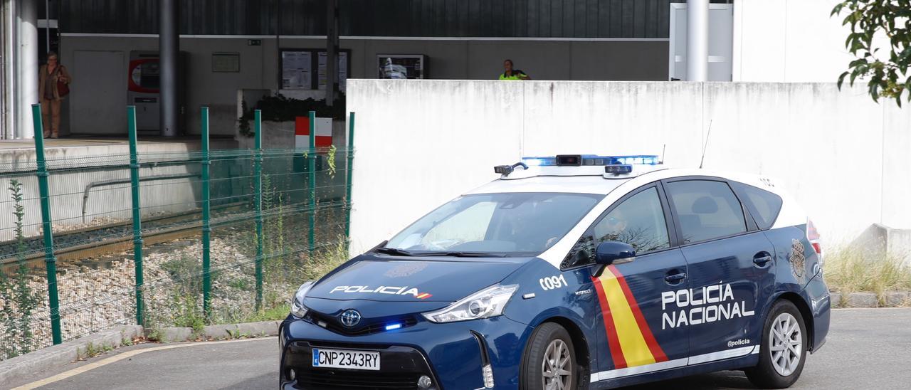 Un coche de la Policía Nacional.