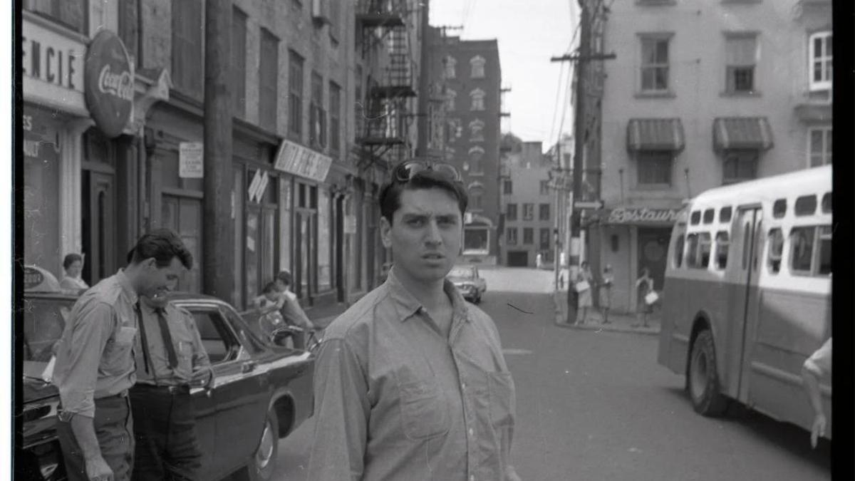 Iván Zulueta, en Nueva York en el verano de 1964.