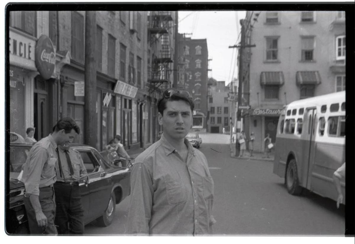 Iván Zulueta, en Nueva York en el verano de 1964.
