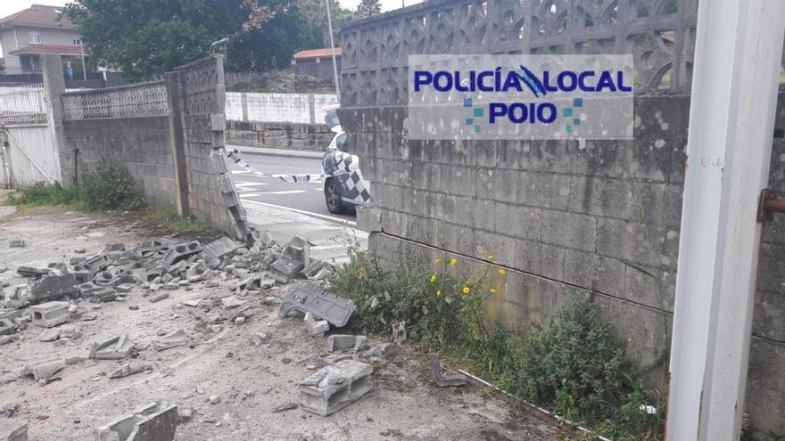 Destroza el muro de la nave de Coca-Cola y se da a la fuga