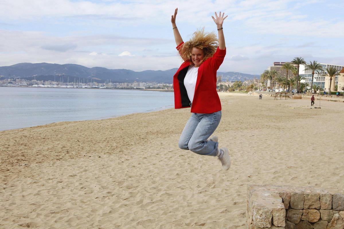 Will den Absprung aus Deutschland auf die Insel wagen: Rhea Seel