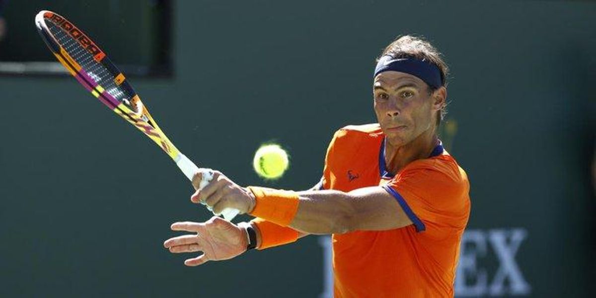 Nadal aconsegueix una altra victòria al límit per arribar a les semifinals d’Indian Wells