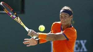 Nadal aconsegueix una altra victòria al límit per arribar a les semifinals d’Indian Wells