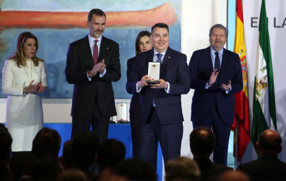 Los Reyes de España presiden la entrega de las distinciones que otorga el Ministerio de Cultura, correspondientes a 2016. José Coronado, Ricardo Darín, El Julio, Pedro Subijana o el Orfeón Donostiarra, entre los premiados.