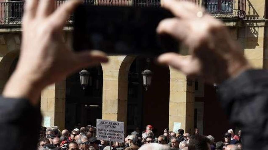 Nueva jornada de protestas de los pensionistas