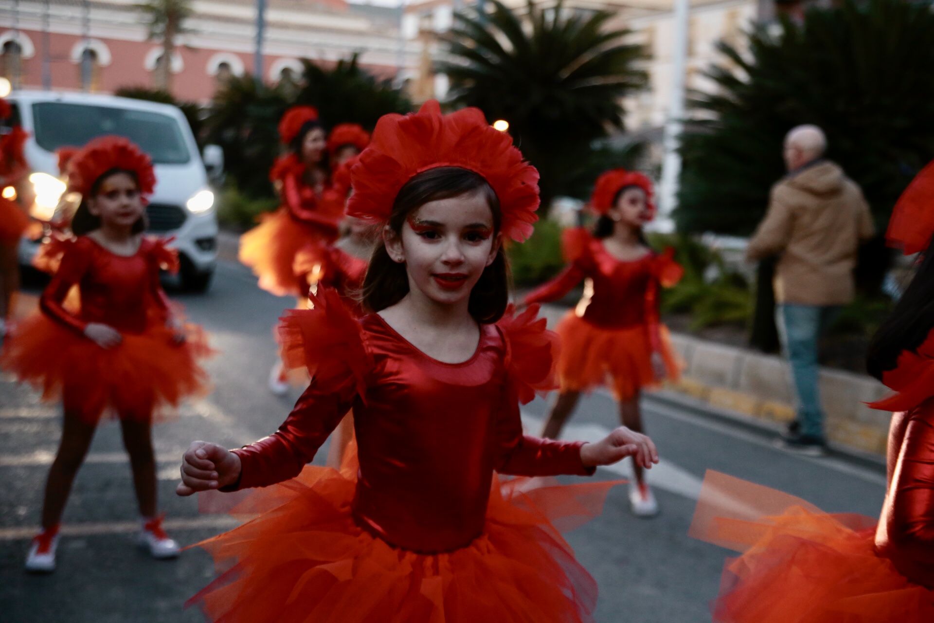 Miles de personas disfrutan del Carnaval en las calles de Lorca