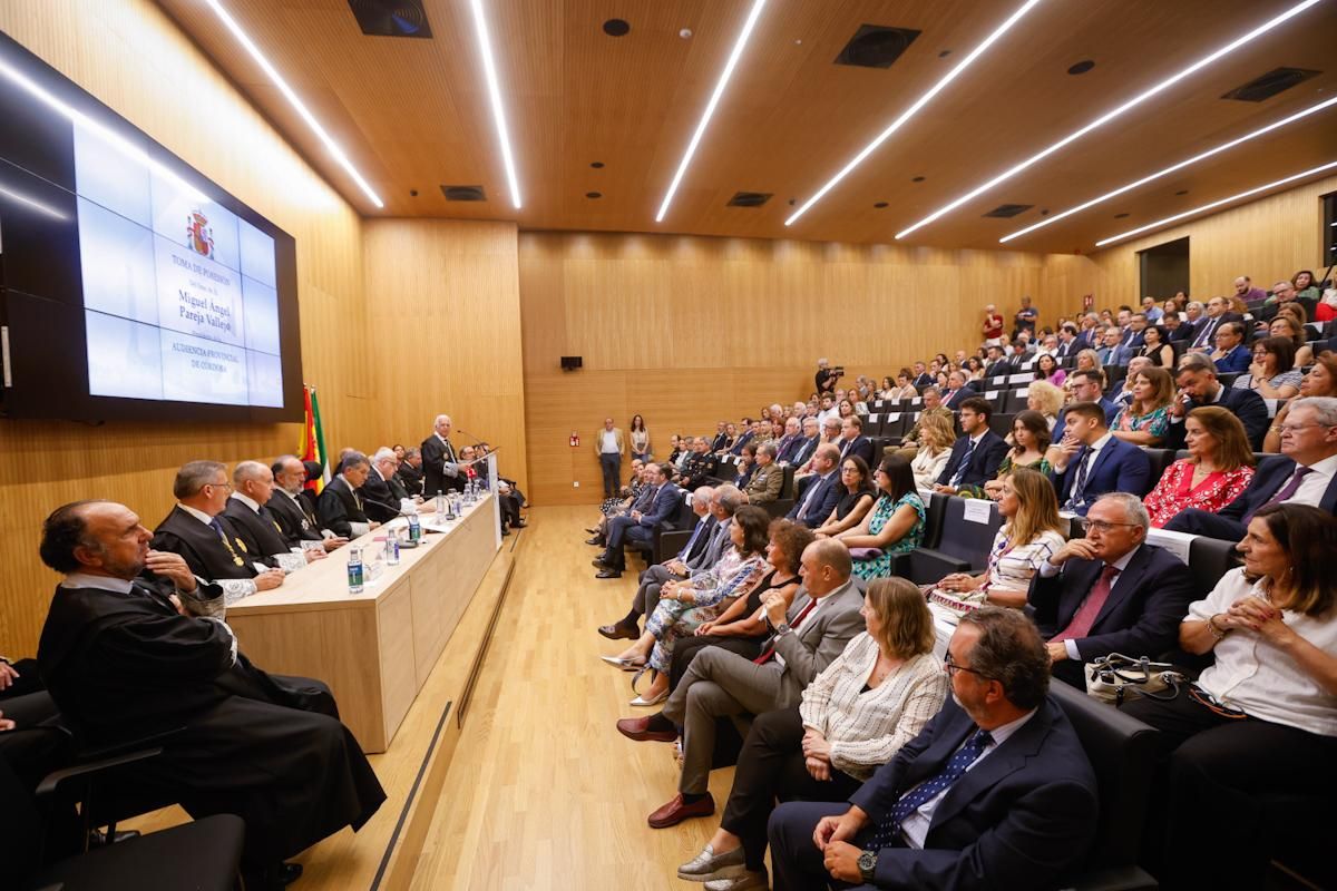 Toma de posesión del nuevo presidente de la Audiencia Provincial