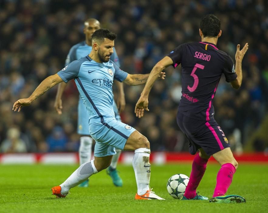 Les imatges del Manchester City - Barça