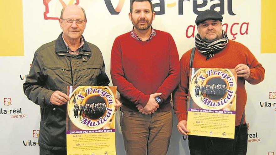 Cinco bandas, en el Pregón Musical Ciudad de Vila-real