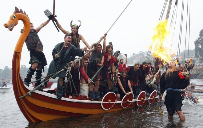 Fiesta vikinga Pontevedra