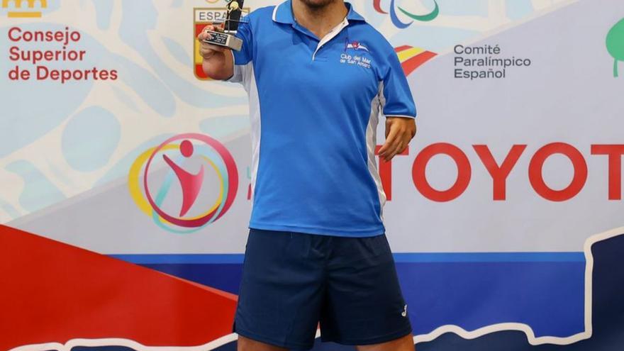 Alberto Seoane, campeón de España antes de viajar a una gira por Taiwán