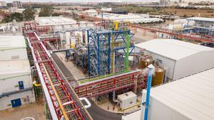 La nueva planta de producción de cloro de Covestro en Tarragona. 