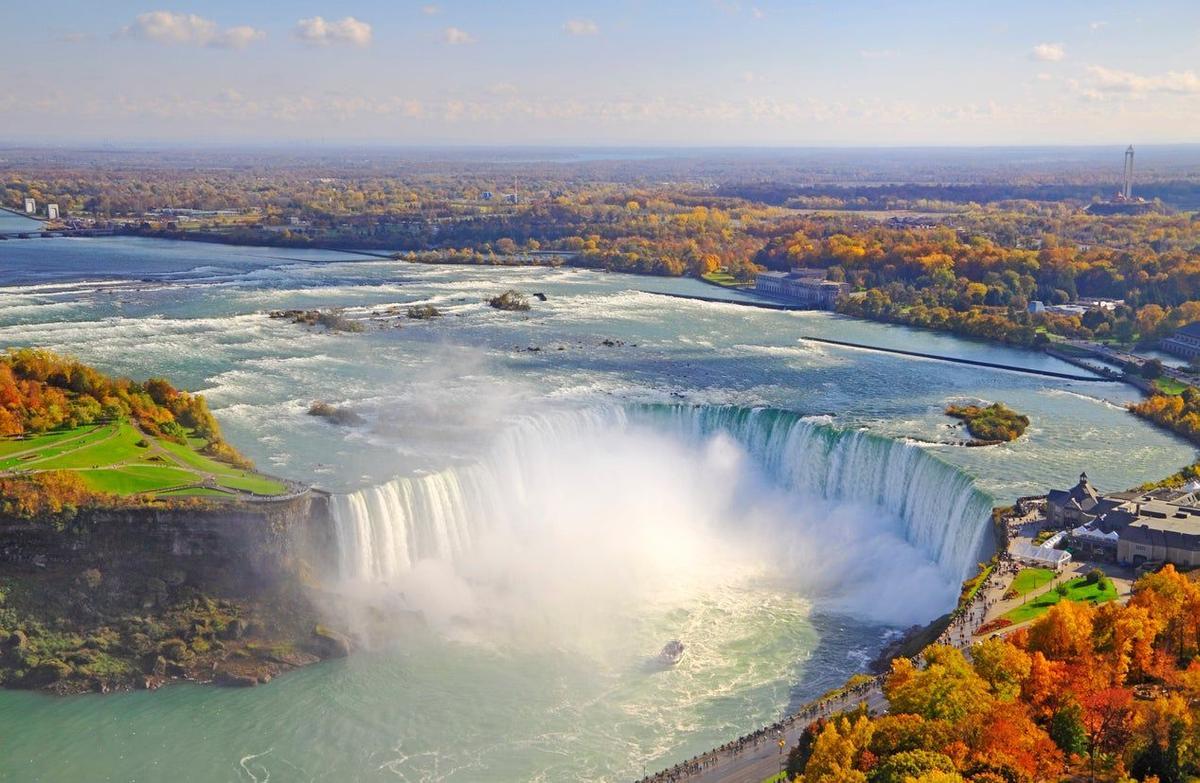 Cataratas del Niágara, Estados Unidos y Canadá