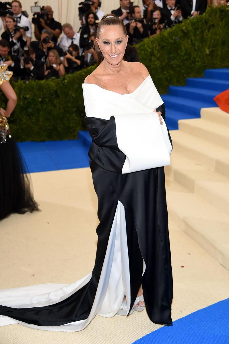 Donna Karan en la Gala Met