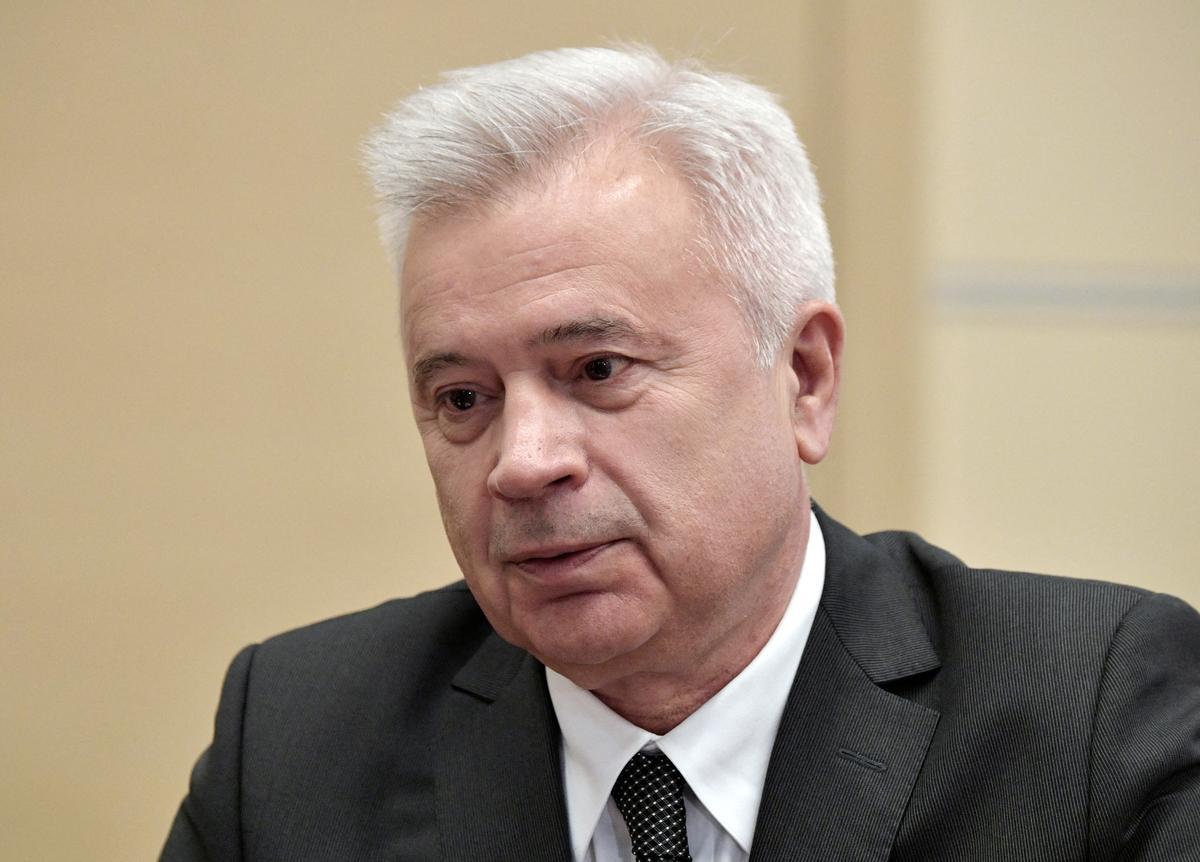 El ya expresidente de Lukoil, Vaguit Alekpérov, en una imagen de archivo. El ya expresidente de Lukoil, Vaguit Alekpérov, en una imagen de archivo.