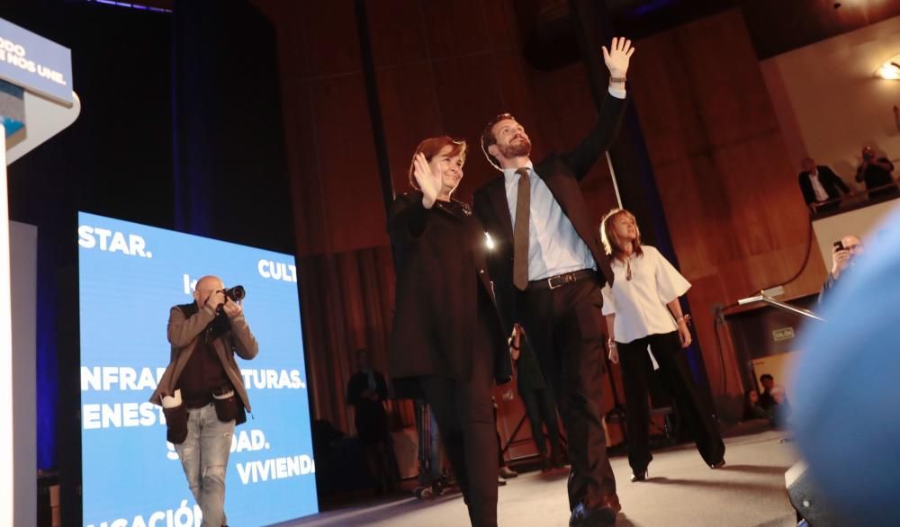 Mitin de Pablo Casado en Oviedo