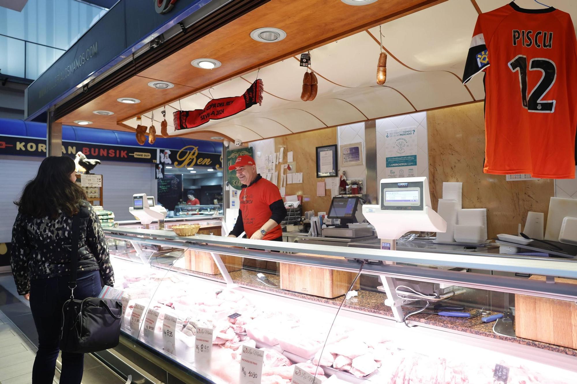 Fiebre mallorquinista con la Copa de 2003 en el Mercat de l’Olivar