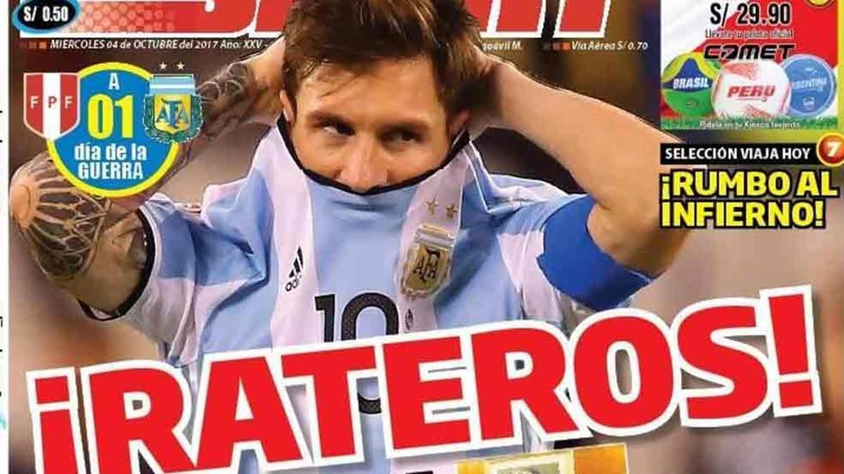 El Argentina - Perú se calienta