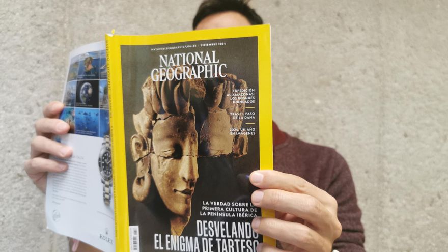 Los rostros extremeños del Tarteso ilustran la portada de ‘National Geographic’