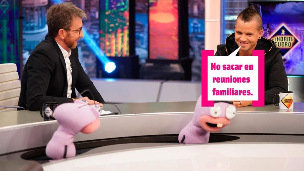 Pablo Motos y Dabiz Muñoz en 'El hormiguero'