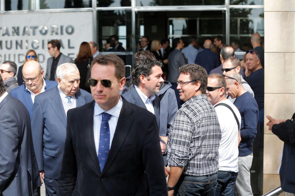 Funeral de Emilio Orta, presidente del Clúster de Automoción valenciano