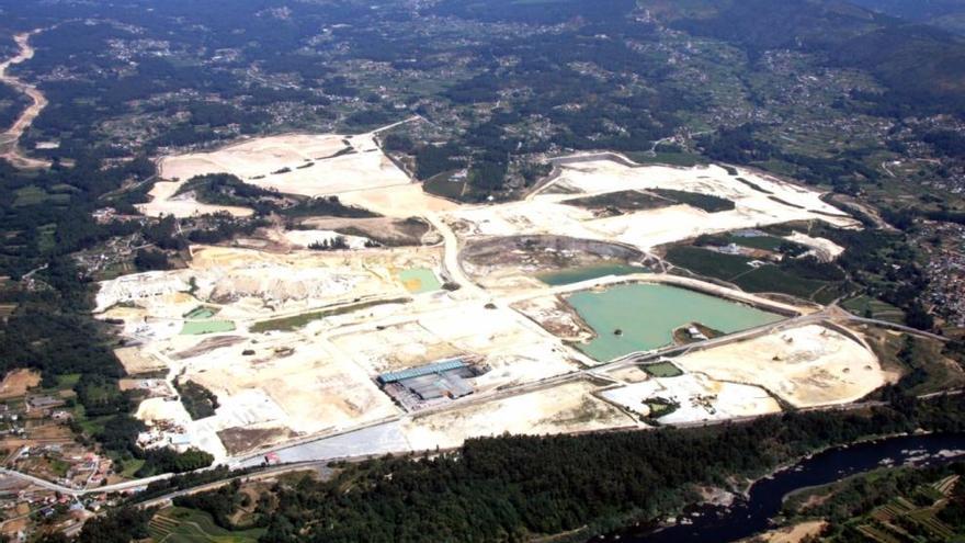 Vista aérea de la Plisan en Salvaterra-As Neves. // FdV