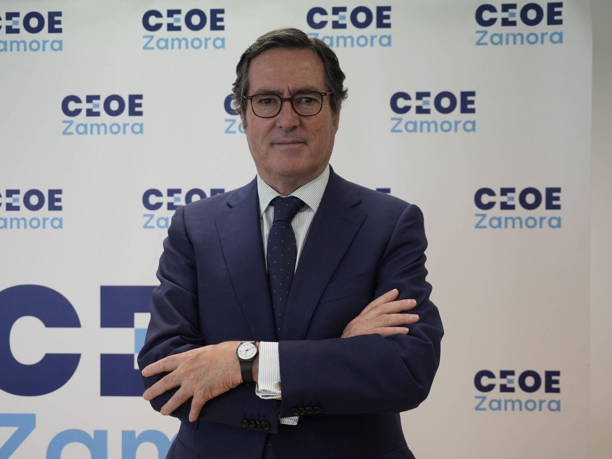 Antonio Garamendi, presidente de la CEOE