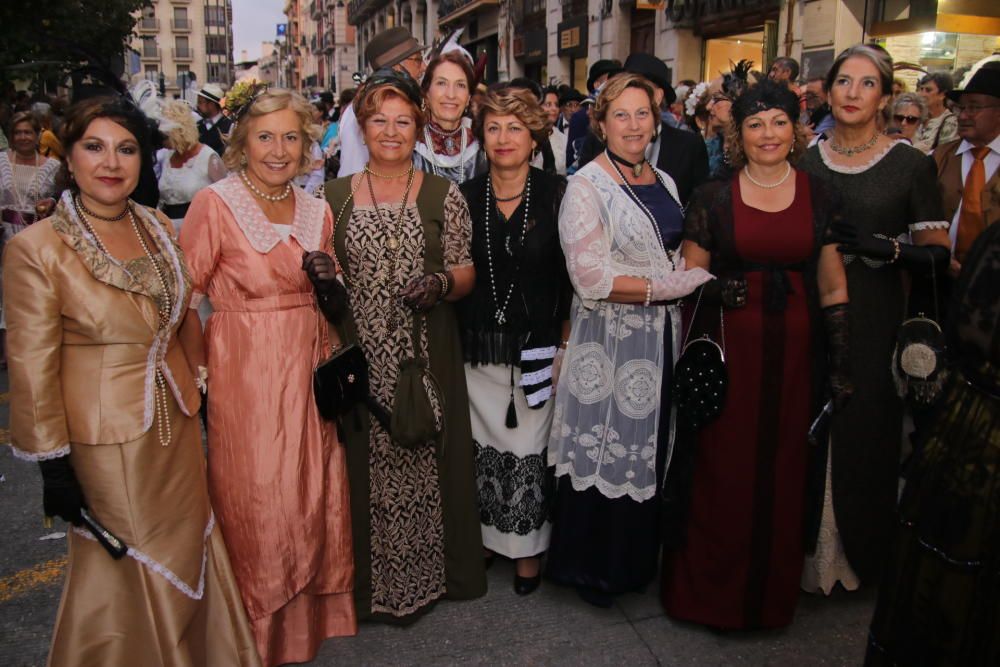 Primeros actos de la III Feria Modernista de Alcoy