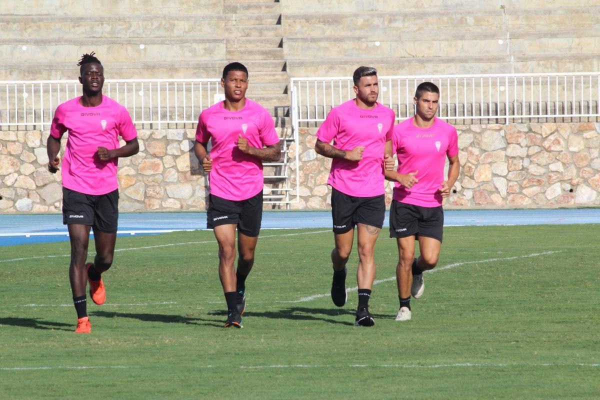 Vamos a la Playa, los jugadores del Córdoba CF se refrescan