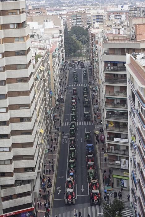 Así ha sido la manifestación de los agricultores en Murcia (II)