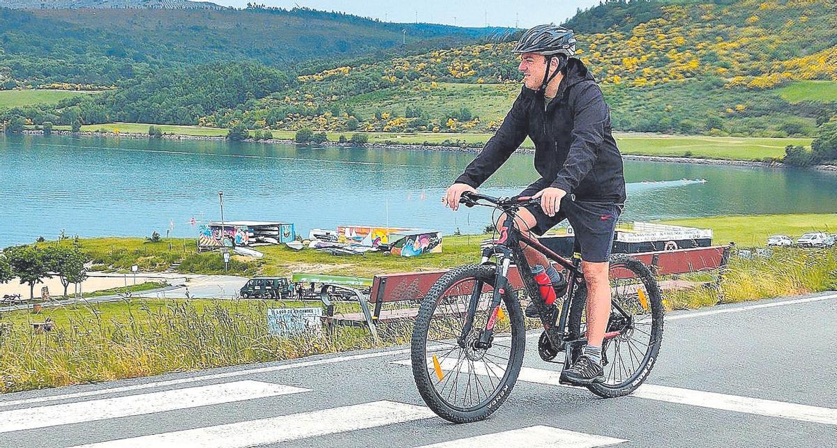 Formoso, en bicicleta por la montaña