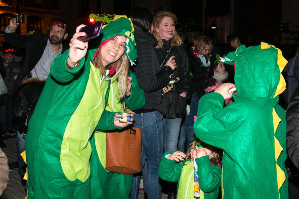 Fiesta para despedir el año en Alcoy