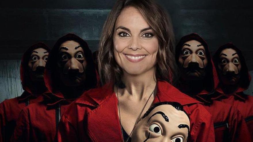 Mónica Carrillo en La casa de papel