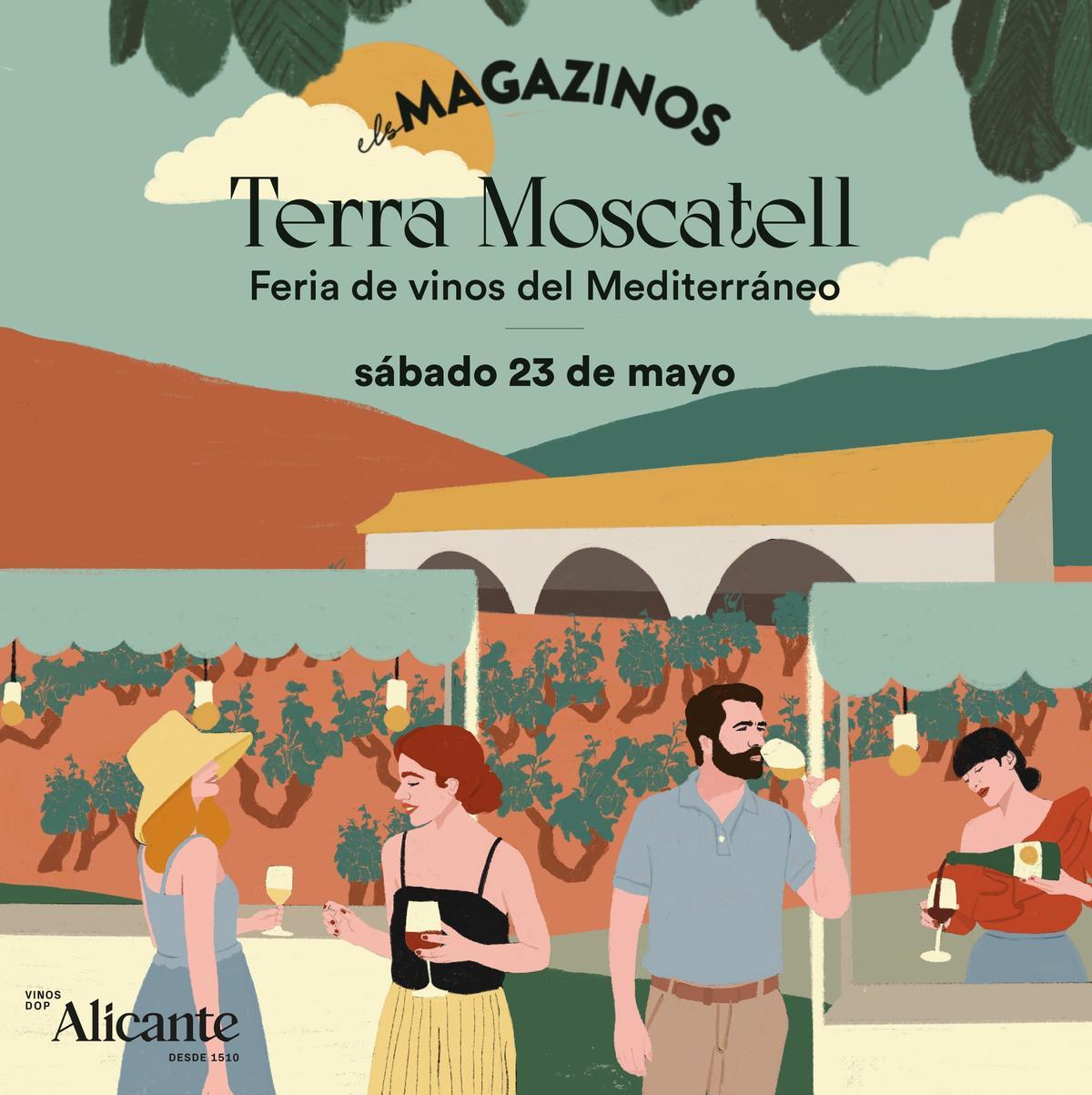 El cartel de la feria "Terra Moscatell"