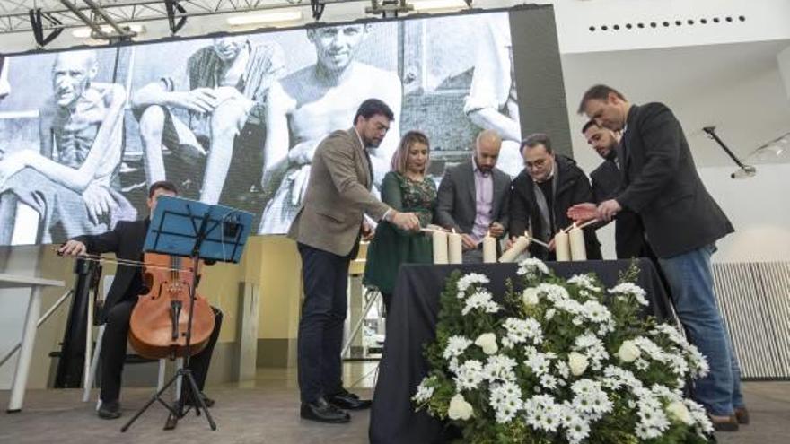 Homenaje en Alicante a las víctimas del Holocausto