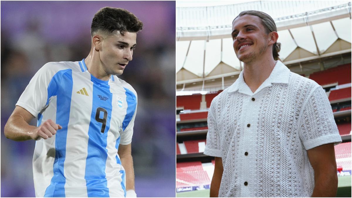 Julián Álvarez y Conor Gallagher, dos grandes objetivos del Atleti