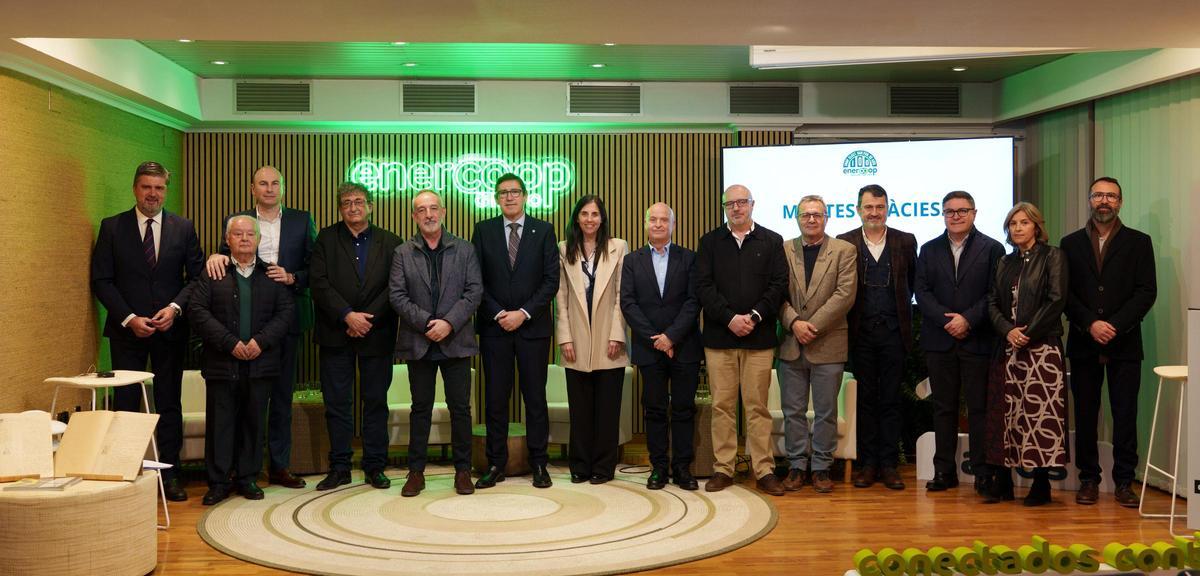 Un momento del acto inaugural del centenario de la Cooperativa Eléctrica de Crevillent