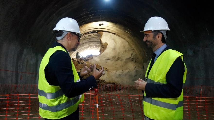 La Generalitat acaba la perforació del túnel de la variant d&#039;Anglès