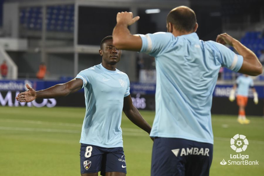 SD Huesca - Málaga CF, en imágenes