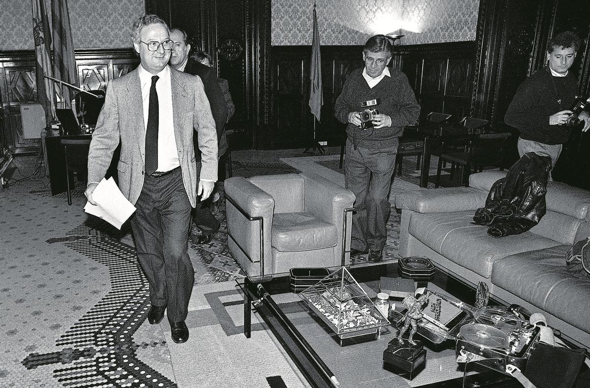 Ricard Pérez Casado, en su tiempo de alcalde de València