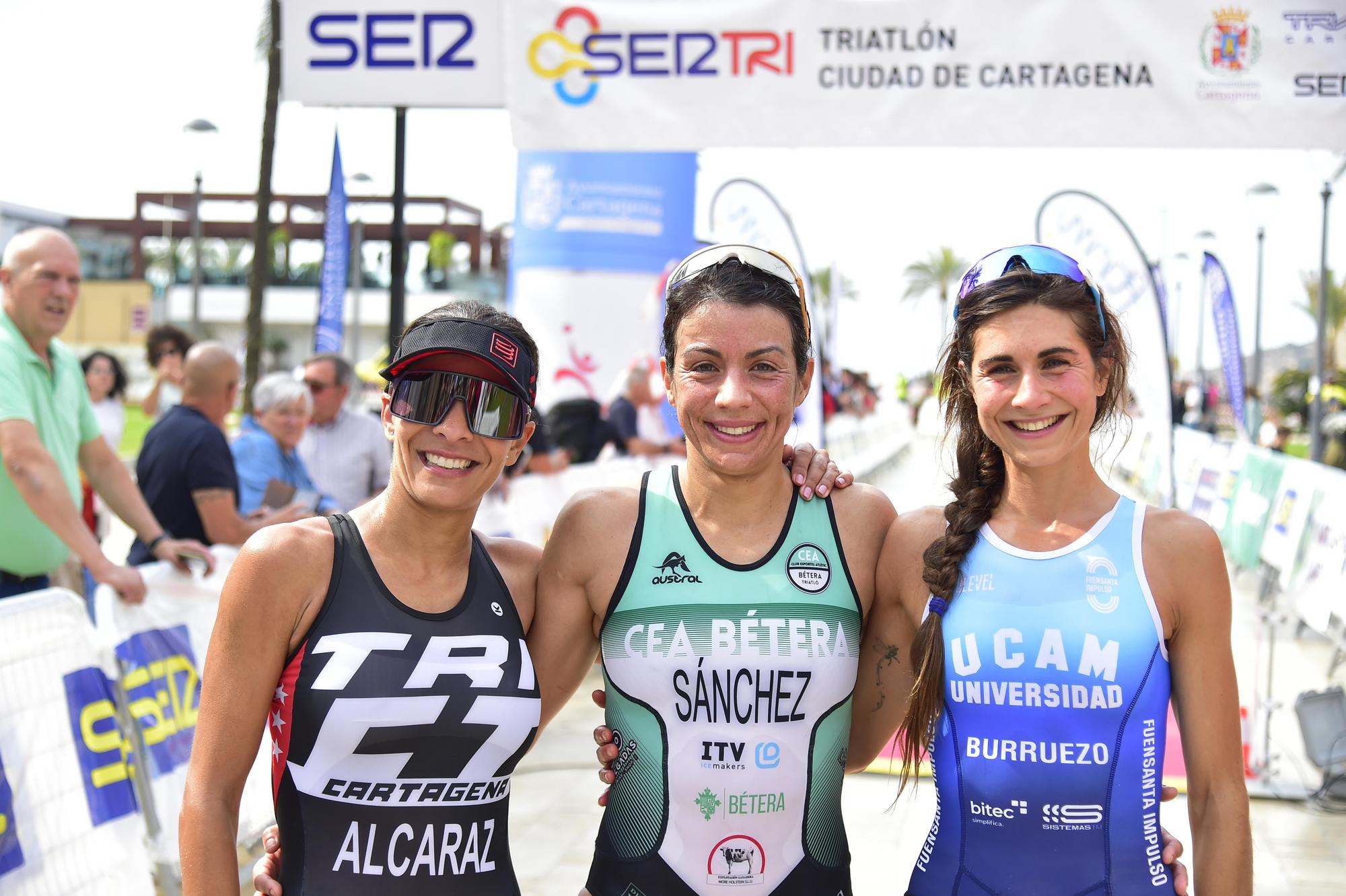 Las mejores fotos del Triatlón Ciudad de Cartagena 2023.