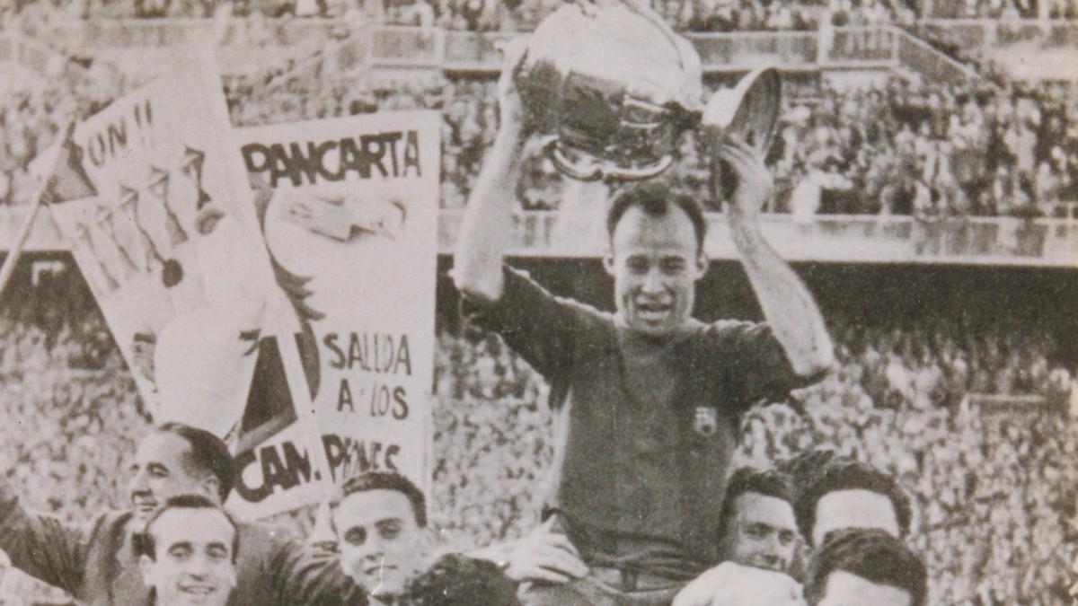 César Rodríguez es un mito del Barça