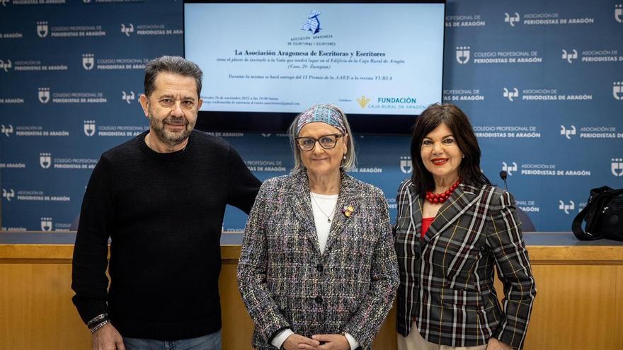 Francisco Picón, Pilar Aguarón y Mar Blanco han presentado la Gala de la AAEE que se celebrará el día 26 de noviembre