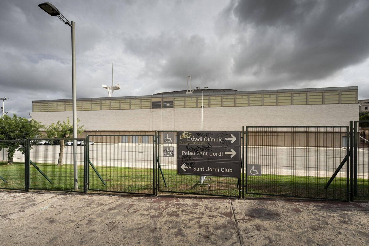 El Sant Jordi Club ampliado tendrá al fin un acceso fluido desde la explanada del Palau