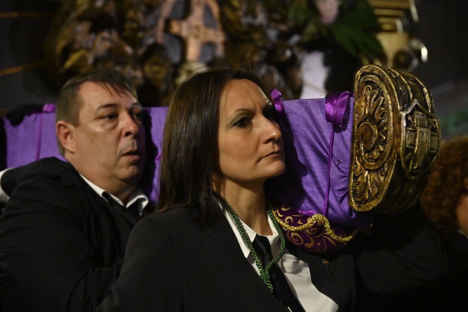 Viernes Santo en Castelló: procesión y Cristo yacente