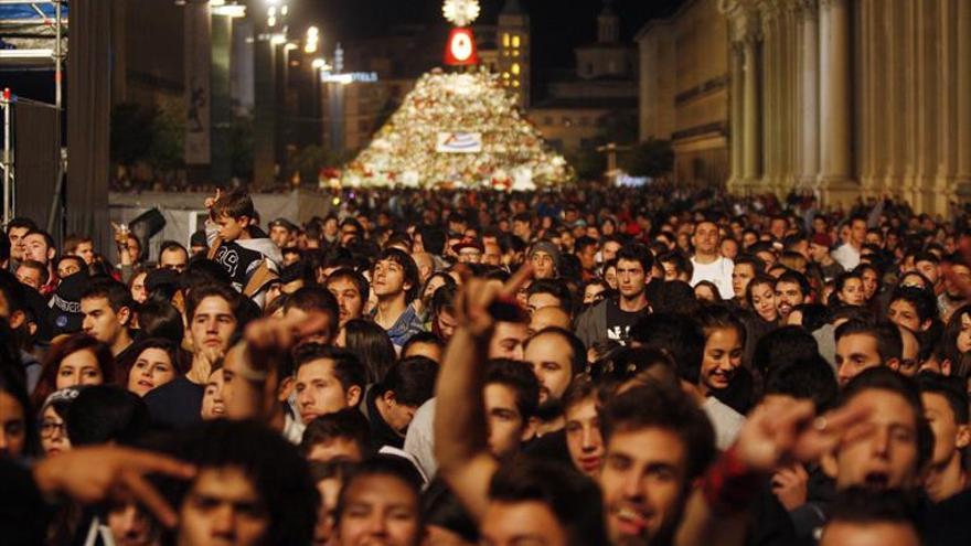 El acceso a la plaza del Pilar se podrá limitar durante las fiestas