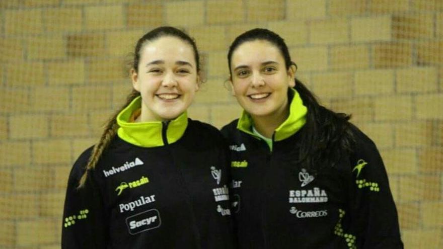 Isi e Inés vuelven tras jugar con la selección española juvenil