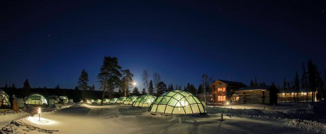 Kakslauttanen Arctic Resort, Finlandia, hoteles hielo