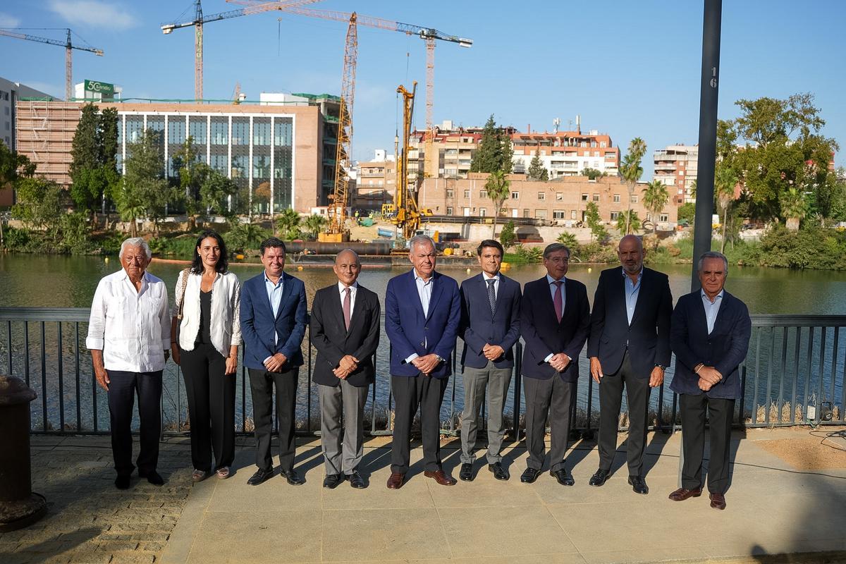 Acto de inicio de obras de la pasarela Princesa Leonor.