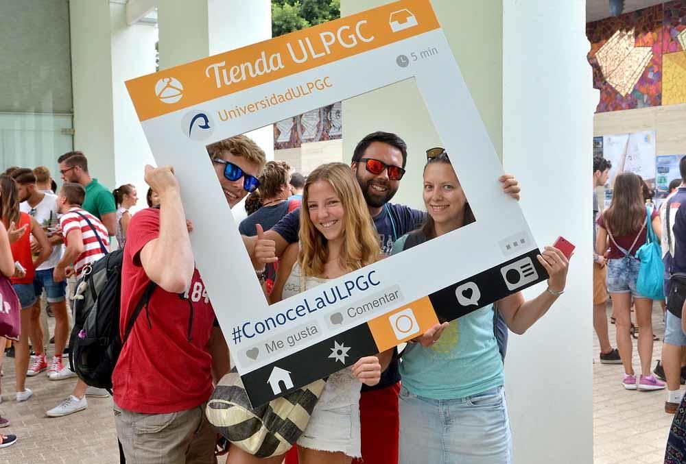 Acto de bienvenida a los estudiantes de intercambi